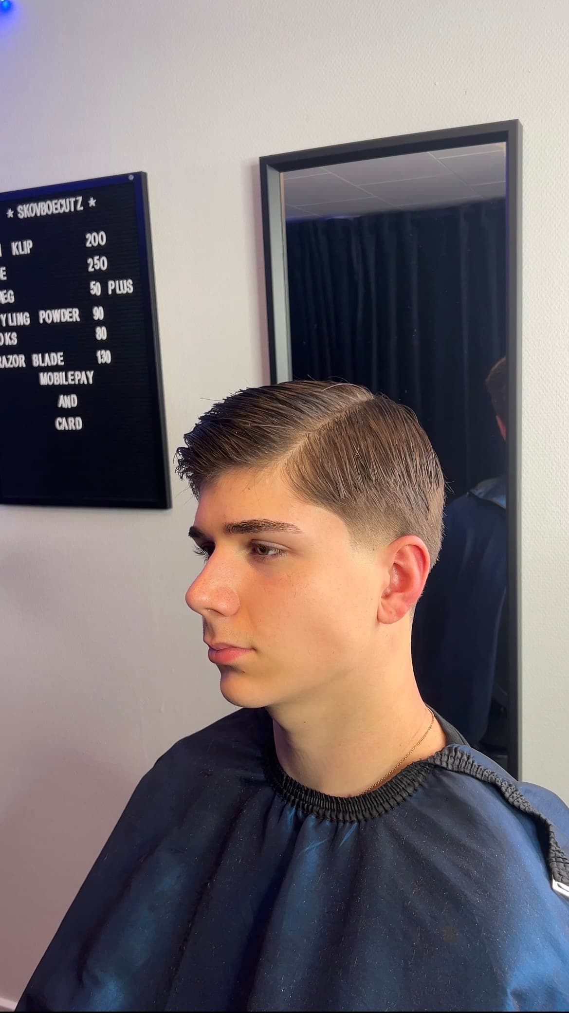 Low taper fade profil